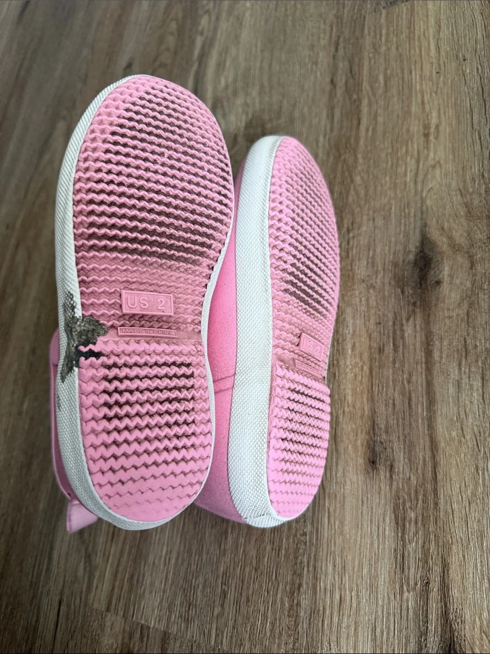 Hunter Kids Pink Glitter Ankle Rain Boots Size 2